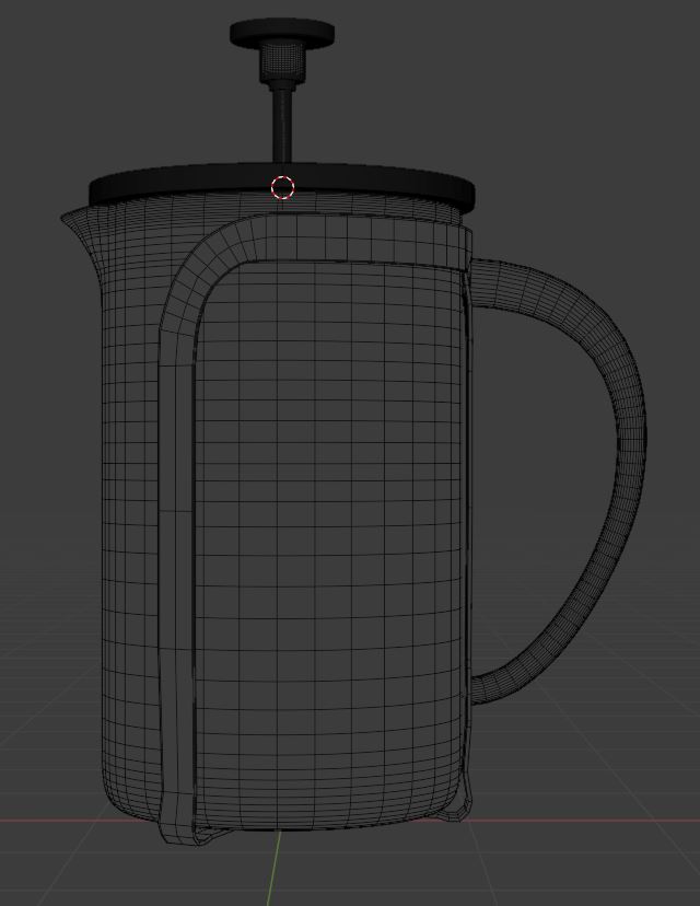 French Coffee Press - Kitchen Asset by Davilion preview image 3
